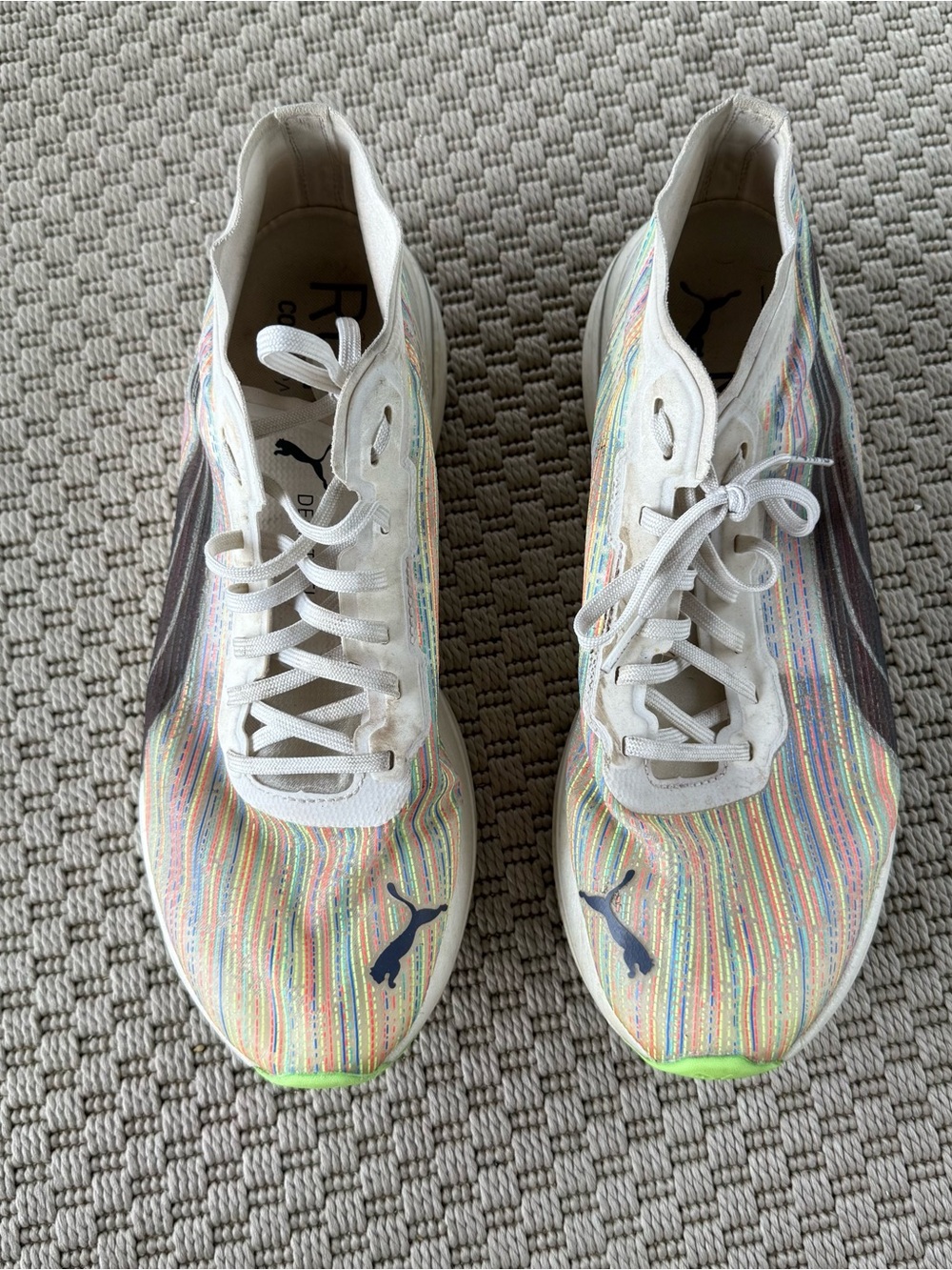 Puma deviate nitro spectra running sneakers mens US 11 - Picture 2 of 6